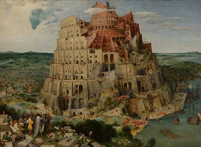 Pieter Bruegel the Elder - Tháp Babel (Vienna) - Dự án nghệ thuật của Google