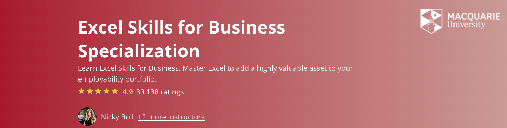 Kỹ năng Excel dành cho chuyên môn kinh doanh