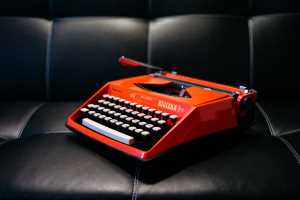 một máy đánh chữ